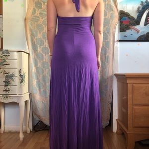 Purple Maxi Dress